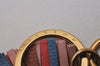 Authentic Louis Vuitton Porte Cles LV Fringe Key Charm Leather Multicolor 7122I