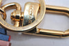 Authentic Louis Vuitton Porte Cles LV Fringe Key Charm Leather Multicolor 7122I