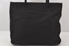 Authentic PRADA Vintage Nylon Tessuto Hand Bag Purse Black 7124K