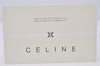 Authentic CELINE Vintage Shoulder Hand Bag Purse Leather Silver 7127K