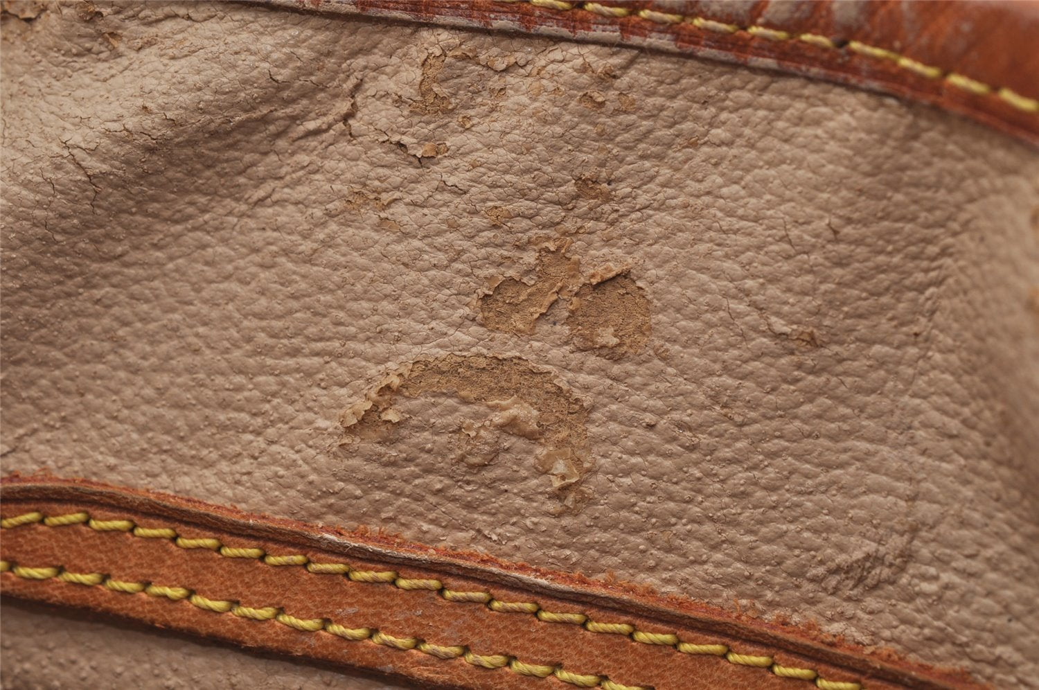 Authentic Louis Vuitton Monogram Bucket PM Shoulder Tote Bag M42238 Junk 7131I