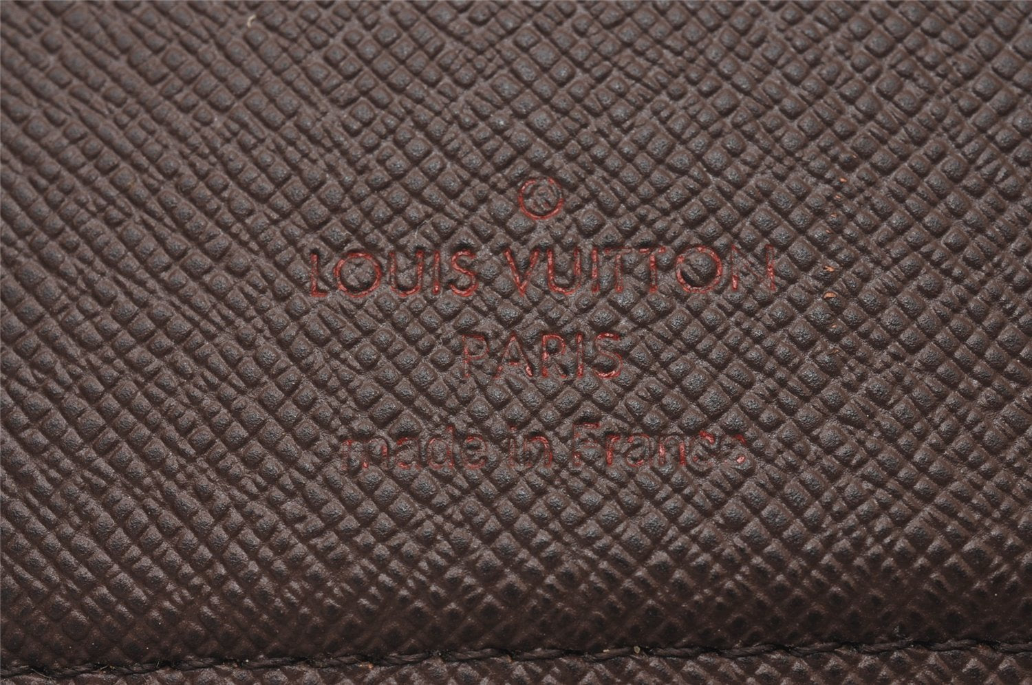 Authentic Louis Vuitton Damier Agenda PM Notebook Cover R20700 LV 7133I