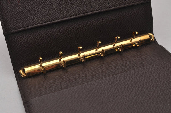 Authentic Louis Vuitton Damier Agenda PM Notebook Cover R20700 LV 7133I