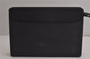 Authentic Louis Vuitton Epi Pochette Homme Clutch Hand Bag Black M52522 LV 7133J