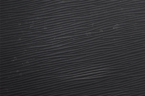 Authentic Louis Vuitton Epi Pochette Homme Clutch Hand Bag Black M52522 LV 7133J