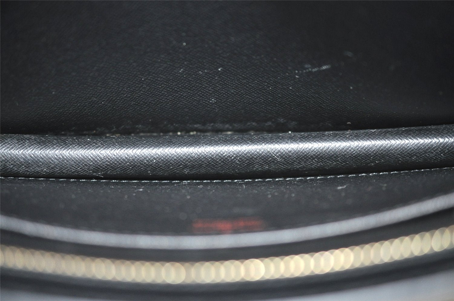 Authentic Louis Vuitton Epi Pochette Homme Clutch Hand Bag Black M52522 LV 7133J