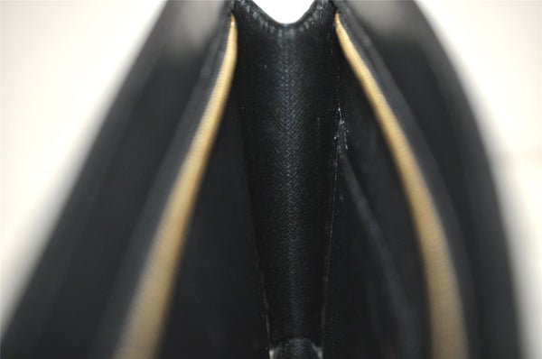 Authentic Louis Vuitton Epi Pochette Homme Clutch Hand Bag Black M52522 LV 7133J