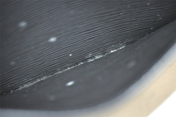 Authentic Louis Vuitton Epi Pochette Homme Clutch Hand Bag Black M52522 LV 7133J