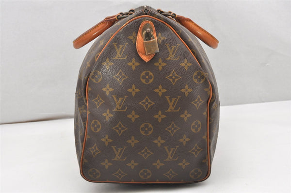 Authentic Louis Vuitton Monogram Keepall 45 Travel Boston Bag Old Model LV 7133K