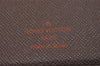 Authentic Louis Vuitton Damier Agenda Poche Notebook Cover R20703 LV 7134I
