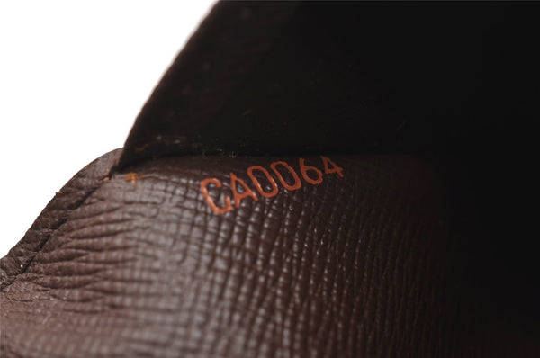 Authentic Louis Vuitton Damier Agenda Poche Notebook Cover R20703 LV 7134I