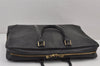 Authentic Louis Vuitton Epi Porte Documents Voyage Briefcase M59162 Black 7134J