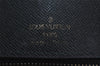 Authentic Louis Vuitton Epi Porte Documents Voyage Briefcase M59162 Black 7134J
