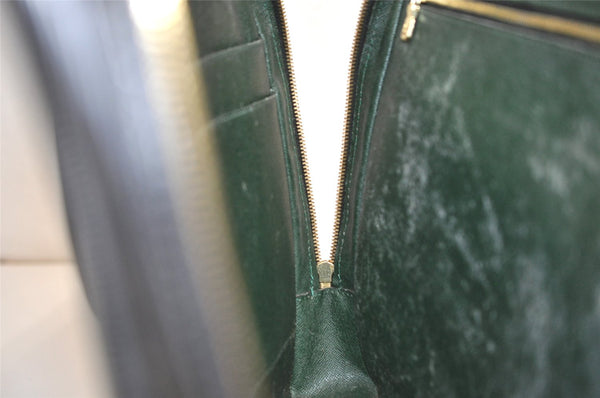 Authentic Louis Vuitton Epi Porte Documents Voyage Briefcase M59162 Black 7134J