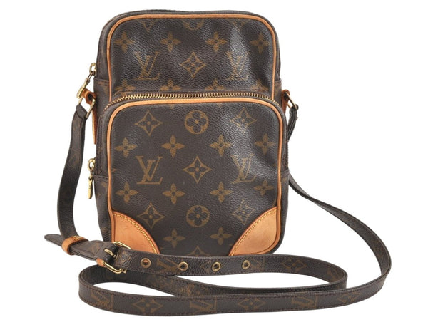 Authentic Louis Vuitton Monogram Amazone Shoulder Cross Body Bag M45236 LV 7135K