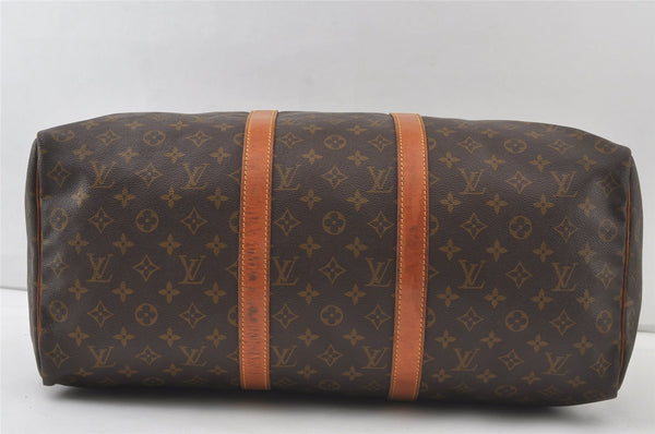 Authentic Louis Vuitton Monogram Keepall 50 Travel Boston Bag Old Model LV 7136K