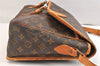 Authentic Louis Vuitton Monogram Gibeciere GM Shoulder Cross Bag M42246 LV 7137K