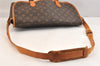 Authentic Louis Vuitton Monogram Gibeciere GM Shoulder Cross Bag M42246 LV 7137K