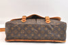 Authentic Louis Vuitton Monogram Gibeciere GM Shoulder Cross Bag M42246 LV 7137K