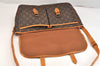 Authentic Louis Vuitton Monogram Gibeciere GM Shoulder Cross Bag M42246 LV 7137K