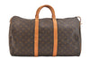 Authentic Louis Vuitton Monogram Keepall 50 Travel Boston Bag Old Model LV 7138K