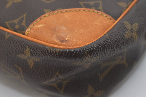 Authentic Louis Vuitton Monogram Compiegne 28 Clutch Hand Bag M51845 LV 7139J