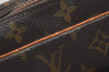 Authentic Louis Vuitton Monogram Compiegne 28 Clutch Hand Bag M51845 LV 7139J