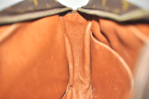 Authentic Louis Vuitton Monogram Compiegne 28 Clutch Hand Bag M51845 LV 7139J