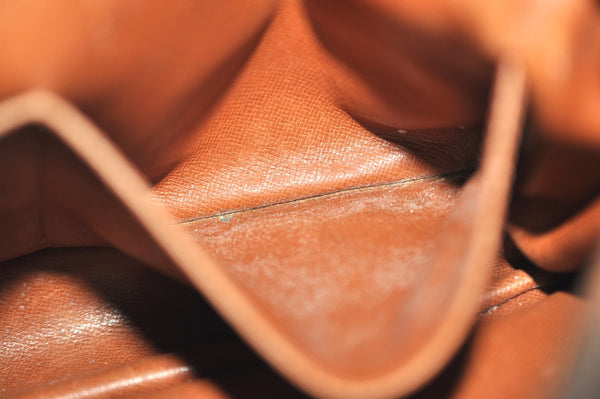 Authentic Louis Vuitton Monogram Compiegne 28 Clutch Hand Bag M51845 LV 7139J