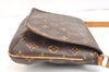 Authentic Louis Vuitton Monogram Musette Tango Shoulder Bag M51257 LV 7139K