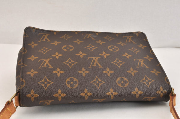 Authentic Louis Vuitton Monogram Musette Tango Shoulder Bag M51257 LV 7139K