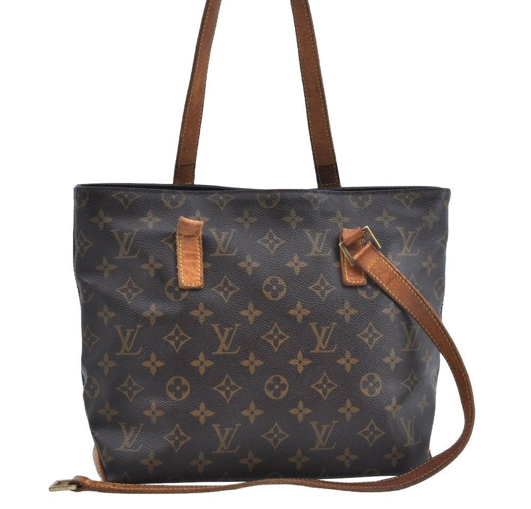 Auth Louis Vuitton Monogram Cabas Piano Shoulder Tote Bag M51148 LV Junk 7140F