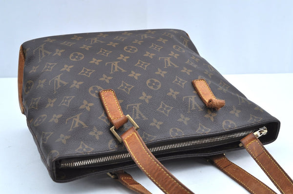Auth Louis Vuitton Monogram Cabas Piano Shoulder Tote Bag M51148 LV Junk 7140F