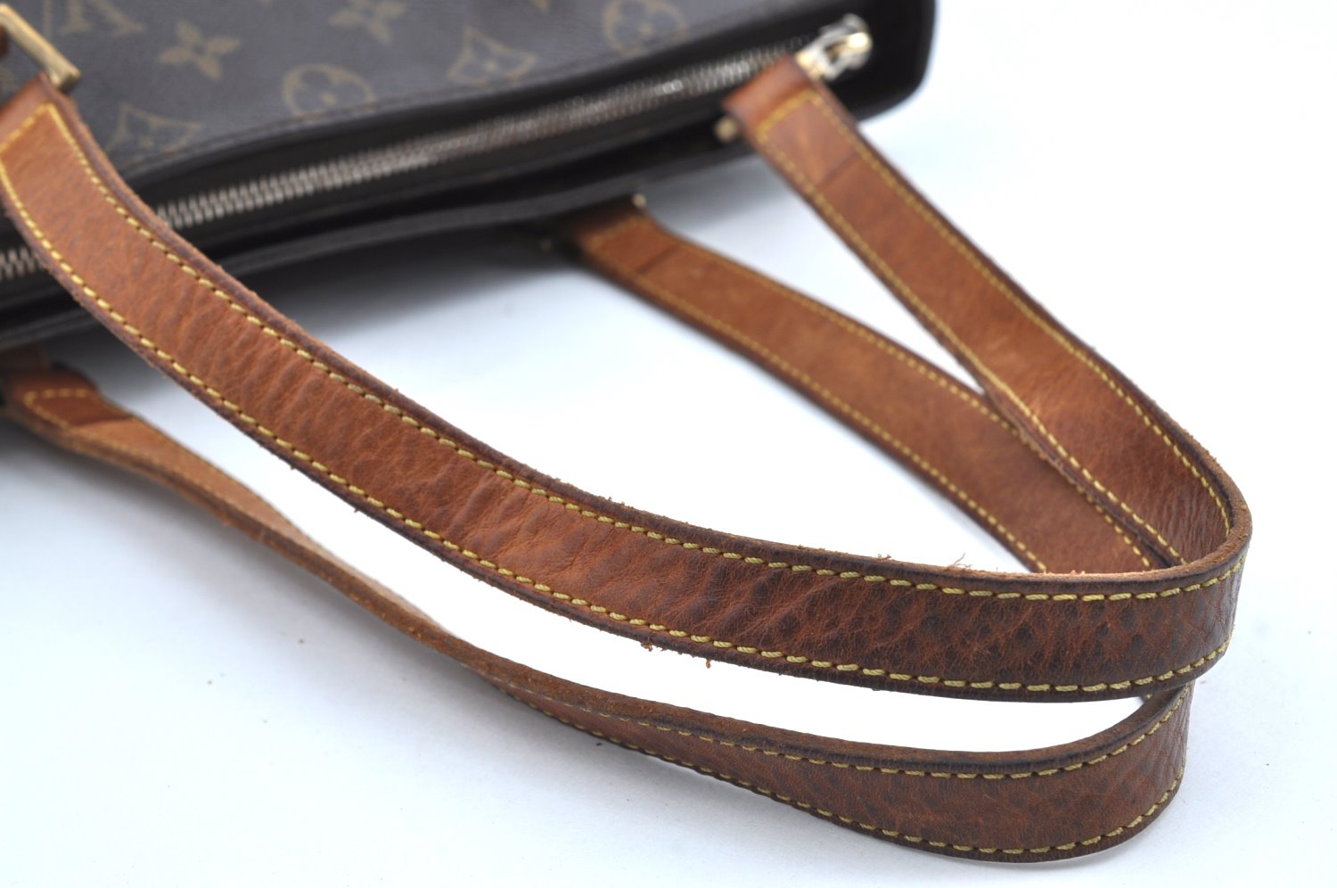 Auth Louis Vuitton Monogram Cabas Piano Shoulder Tote Bag M51148 LV Junk 7140F