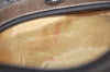 Authentic GUCCI Web Sherry Line Shoulder Cross Bag GG PVC Leather Brown 7140J