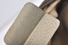 Authentic GUCCI Web Sherry Line Shoulder Cross Bag GG PVC Leather Brown 7140J