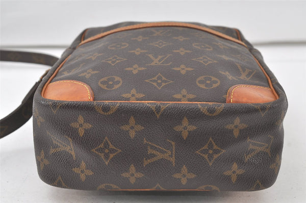 Authentic Louis Vuitton Monogram Danube MM Shoulder Cross Bag M45264 LV 7140K