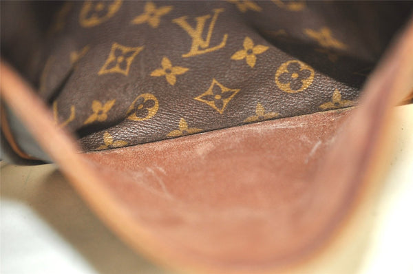 Authentic Louis Vuitton Monogram Danube MM Shoulder Cross Bag M45264 LV 7140K