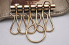 Authentic GUCCI Vintage 6 Hooks Key Case GG Canvas Leather 282432 Brown 7142I