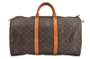 Authentic Louis Vuitton Monogram Keepall 50 Travel Boston Bag Old Model LV 7142K