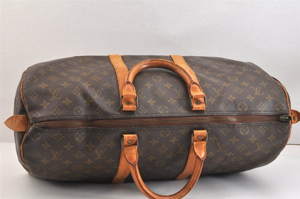 Authentic Louis Vuitton Monogram Keepall 50 Travel Boston Bag Old Model LV 7142K