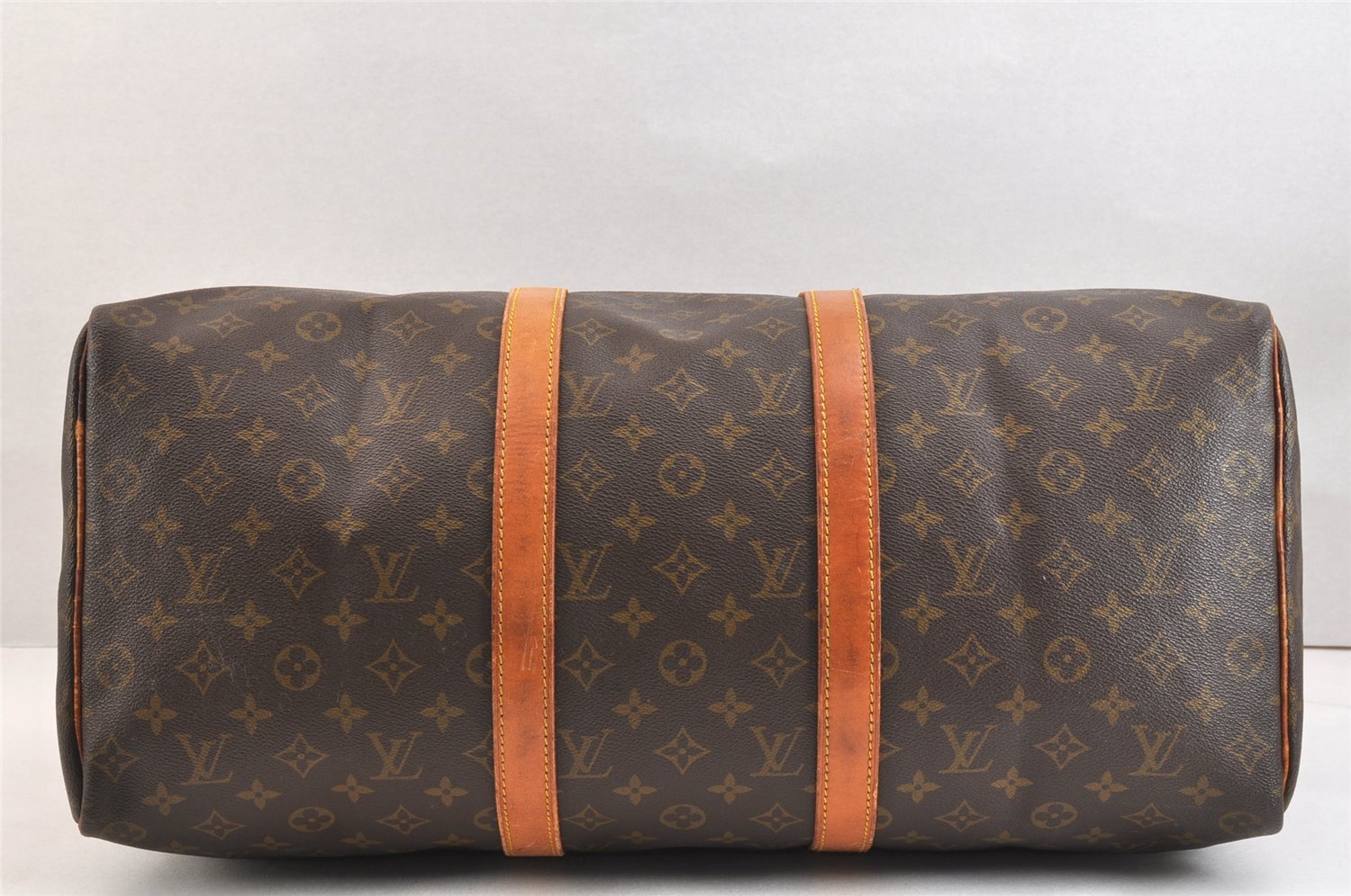 Authentic Louis Vuitton Monogram Keepall 50 Travel Boston Bag Old Model LV 7142K