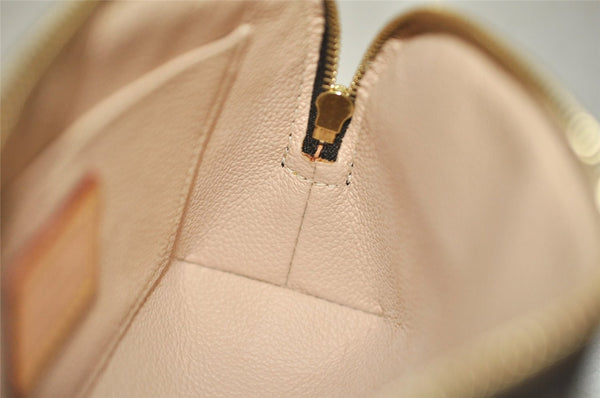 Authentic Louis Vuitton Monogram Pochette Cosmetic Pouch M47515 LV 7143I