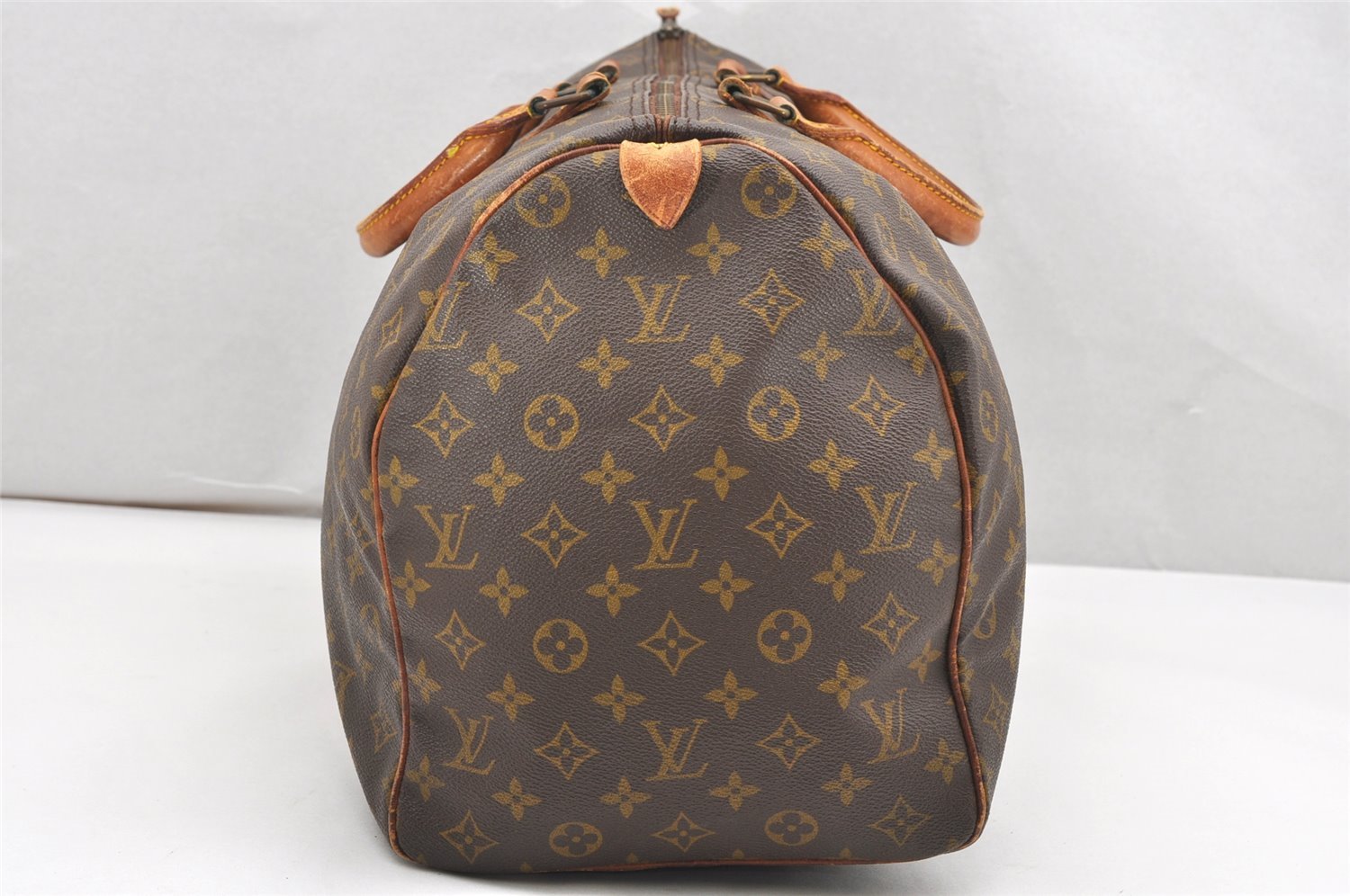 Authentic Louis Vuitton Monogram Keepall 50 Travel Boston Bag Old Model LV 7143K