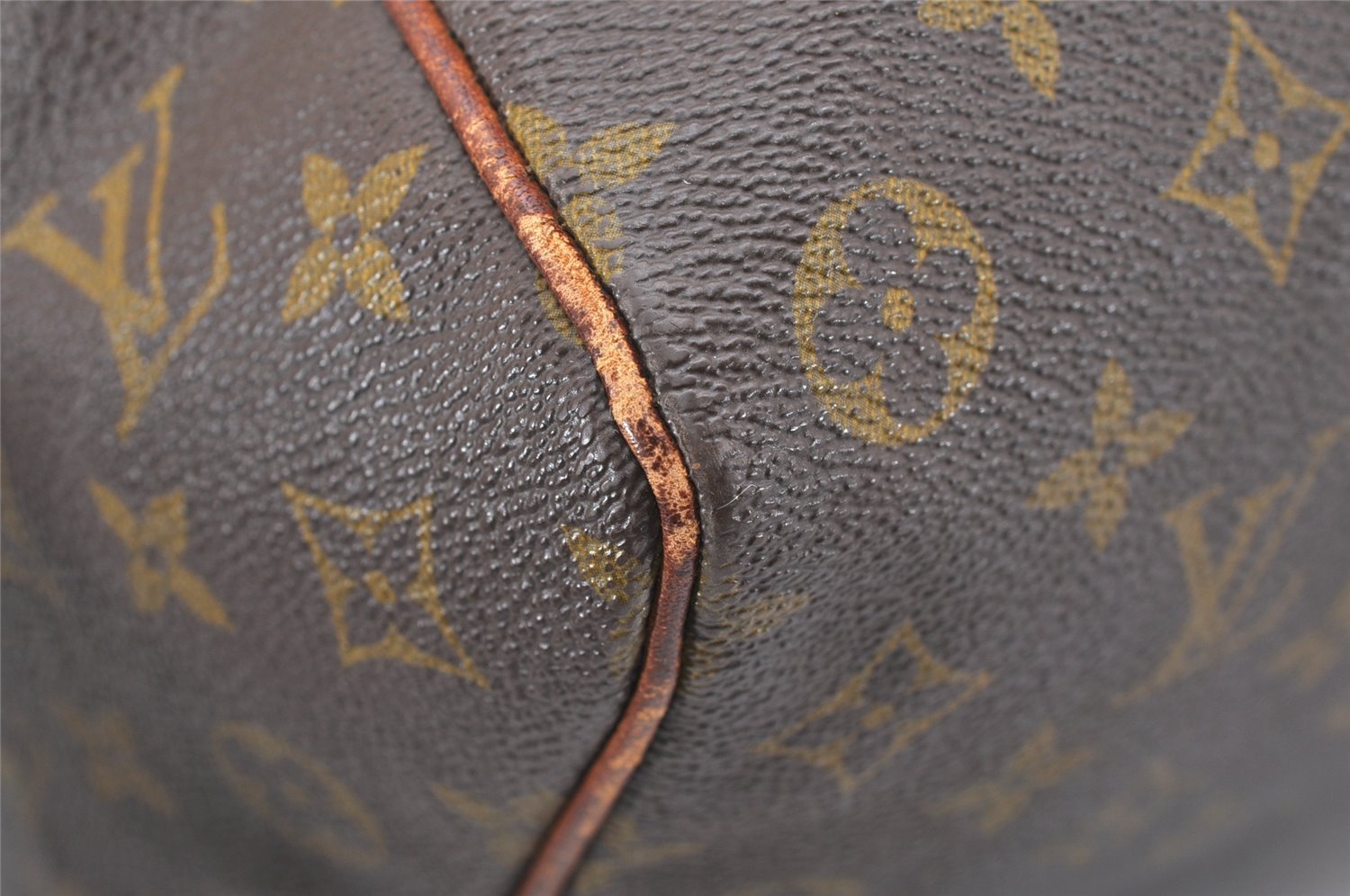 Authentic Louis Vuitton Monogram Keepall 50 Travel Boston Bag Old Model LV 7143K