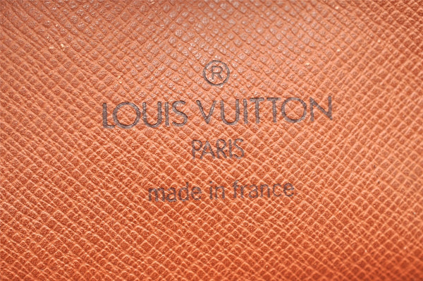 Auth Louis Vuitton Monogram Mini Poche Danube Shoulder Bag M45268 Junk 7144I
