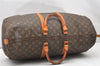 Authentic Louis Vuitton Monogram Keepall 55 Travel Boston Bag Old Model LV 7144K