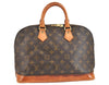 Authentic Louis Vuitton Monogram Alma Hand Bag Purse M51130 LV 7145K