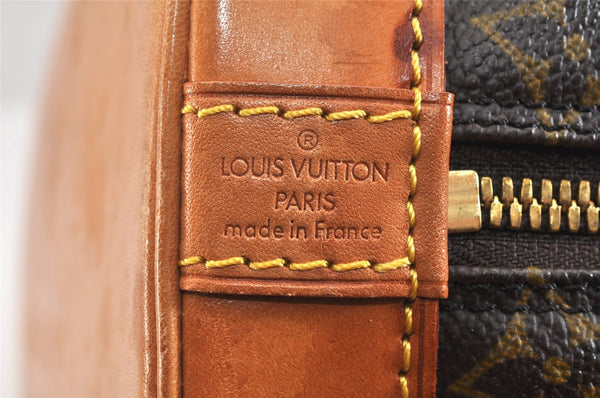 Authentic Louis Vuitton Monogram Alma Hand Bag Purse M51130 LV 7145K