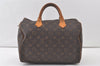 Authentic Louis Vuitton Monogram Speedy 30 Hand Boston Bag M41526 Junk 7146K